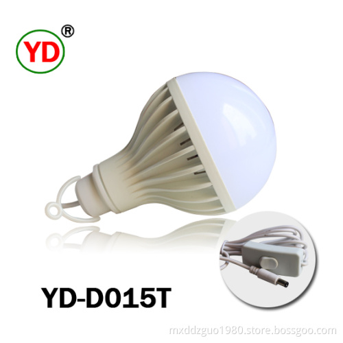 DC12V 15W Plastic LED Bulb